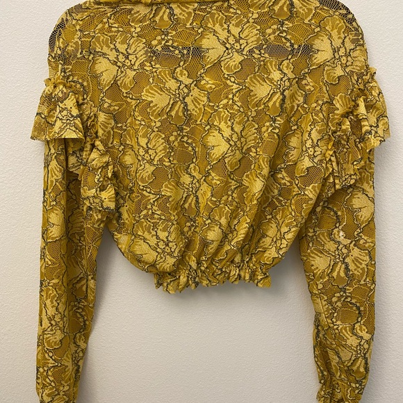 Zara Lace Long Sleeve Blouse - Picture 2 of 4
